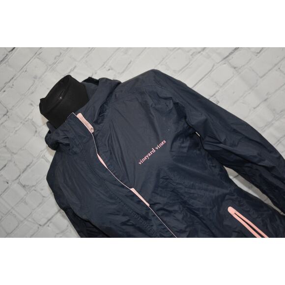 Vineyard Vines Rain Jacket Storm Wear Womens Size XS Camping Hiking Nylon - Picture 1 of 8